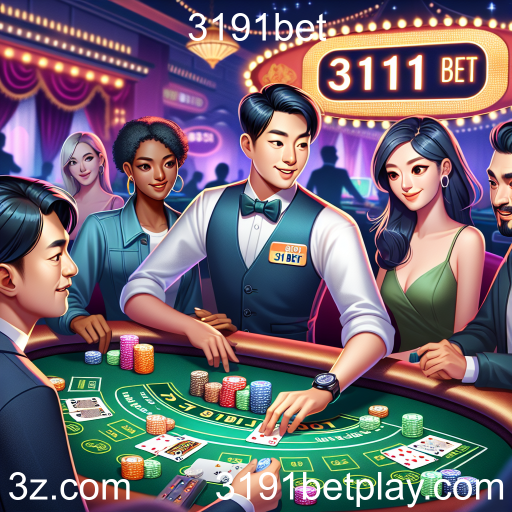 Cassino Ao Vivo: A Experiência de Jogo Real no 3191bet